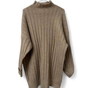 Topshop Mock Neck Sweater Dress Petite 4–6 Cozy Knit Mini